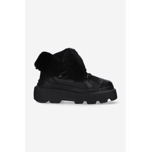 Kožené sněhule Inuikii Sneaker Endurance Trekking černá barva