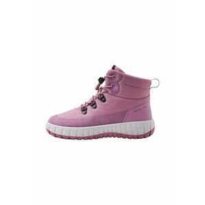 Dětské zimní boty Reima růžová barva