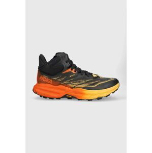 Boty Hoka Speedgoat 5 Mid GTX pánské, oranžová barva, 1127918