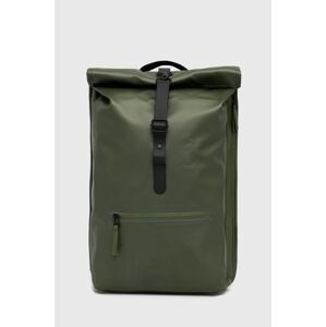 Batoh Rains 13160 Rolltop Rucksack zelená barva, velký, hladký, 13160.65-65.Evergre