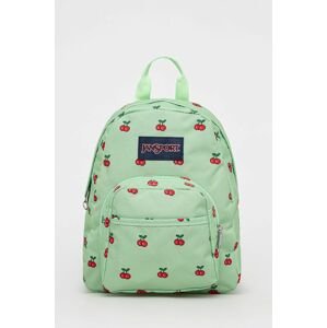 Dětský batoh Jansport zelená barva, malý, vzorovaný
