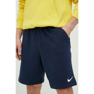 Tréninkové šortky Nike Fleece Team Club 20 pánské, tmavomodrá barva