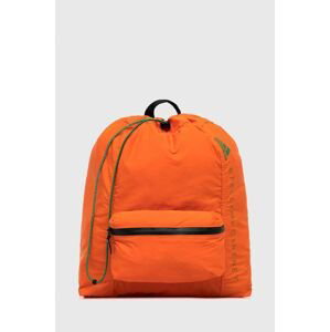 Batoh adidas by Stella McCartney dámský, oranžová barva, velký, hladký