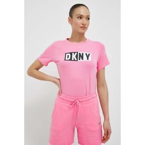 Tričko Dkny fialová barva