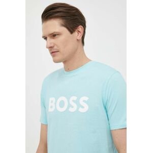 Bavlněné tričko BOSS BOSS CASUAL s potiskem