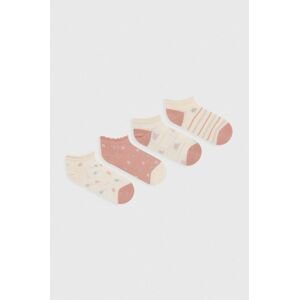 Ponožky Answear Lab 4-pack dámské, růžová barva