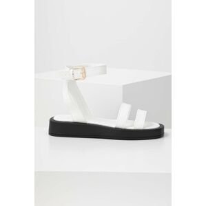 Sandály Answear Lab dámské, bílá barva, na platformě