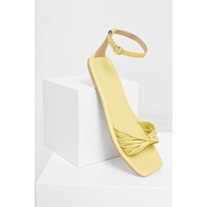 Sandály Answear Lab Dámské, žlutá barva