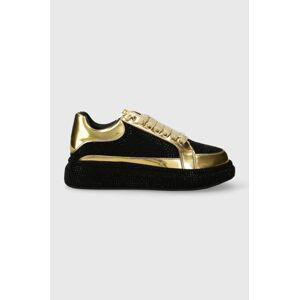Sneakers boty GOE černá barva, MM2N4096.208BLACK/GOLD