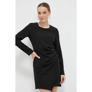 Šaty Silvian Heach černá barva, mini