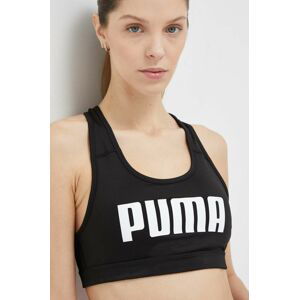 Sportovní podprsenka Puma černá barva