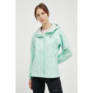 Outdoorová bunda Helly Hansen Loke tyrkysová barva, 62282