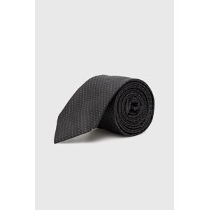 Hedvábná kravata Tiger Of Sweden Tower černá barva