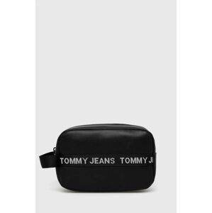 Kosmetická taška Tommy Jeans černá barva