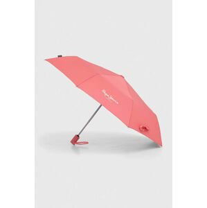 Deštník Pepe Jeans Macy oranžová barva
