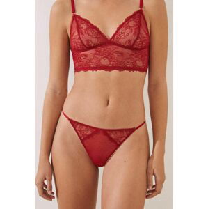 Tanga women'secret Red Caprice červená barva