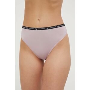 Kalhotky Calvin Klein Underwear 2-pack růžová barva