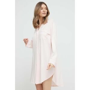 Noční košilka Polo Ralph Lauren dámská, růžová barva