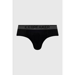 Funkční prádlo Icebreaker Anatomica Briefs černá barva, IB1030310011