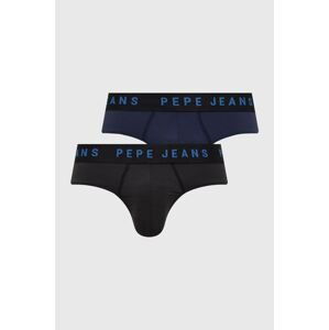 Spodní prádlo Pepe Jeans 2-pack pánské, tmavomodrá barva