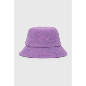 Bavlněná čepice Billabong fialová barva