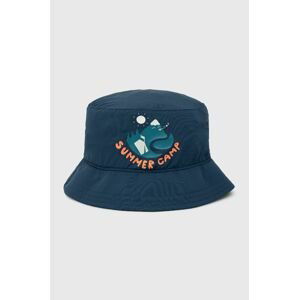 Dětský klobouk Jack Wolfskin AT HOME BUCKET HAT K tmavomodrá barva