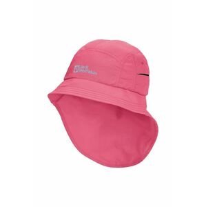Dětský klobouk Jack Wolfskin VILLI VENT LONG HAT K růžová barva