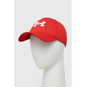 Kšiltovka Under Armour vínová barva, s aplikací