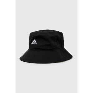 Klobouk adidas černá barva