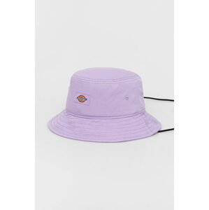 Bavlněná čepice Dickies fialová barva