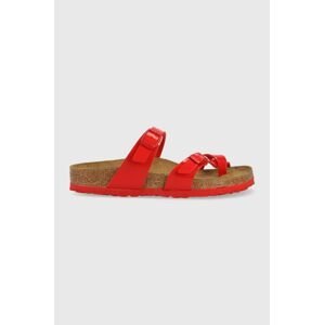 Pantofle Birkenstock Mayari dámské, červená barva