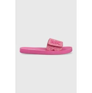 Pantofle MICHAEL Michael Kors MK dámské, růžová barva, 40S2MKFA3B
