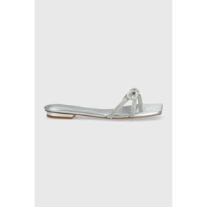Pantofle Aldo Glimmera dámské, stříbrná barva, 13571659.Glimmera