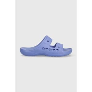 Pantofle Crocs Baya Sandal dámské, fialová barva, 207627