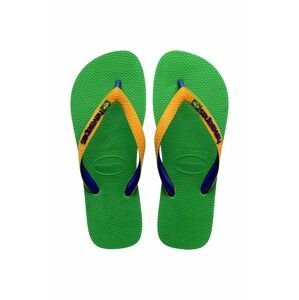 Žabky Havaianas BRASIL MIX zelená barva, 4123206.1985