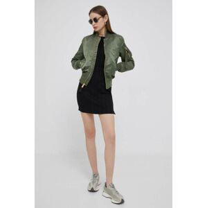 Bomber bunda Alpha Industries MA-1 VF LW WMN zelená barva, přechodná