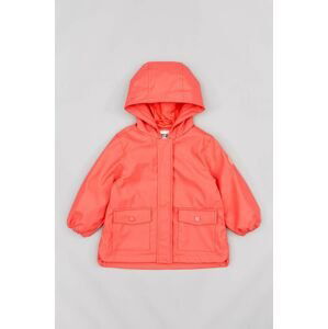 Dětská bunda zippy oranžová barva