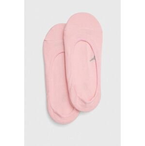 Ponožky Puma 2-pack dámské, růžová barva