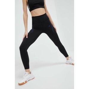 Tréninkové legíny adidas Performance Tailored HIIT Luxe černá barva, hladké