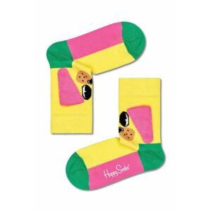 Dětské ponožky Happy Socks Kids Doggo žlutá barva