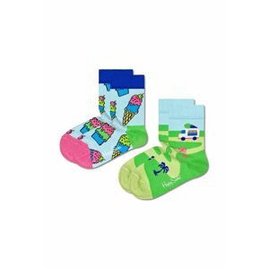 Dětské ponožky Happy Socks Kids Ice Cream 2-pack