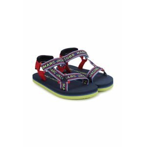 Dětské sandály Marc Jacobs tmavomodrá barva