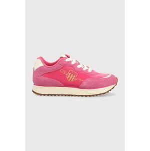 Sneakers boty Gant Bevinda růžová barva, 26537886.G548