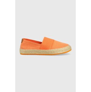 Espadrilky Gant Raffiaville oranžová barva, 26569820.G49