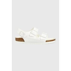 Sandály Birkenstock MILANO dámské, bílá barva, 1025011