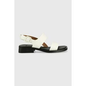 Kožené sandály Camper Dana dámské, bílá barva, K201486.003