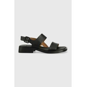 Kožené sandály Camper Dana dámské, černá barva, K201486.001