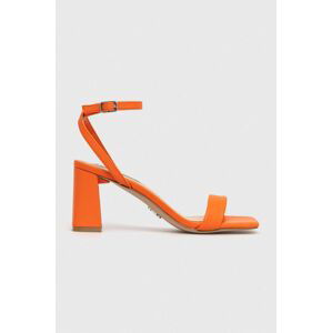 Sandály Steve Madden Luxe oranžová barva, SM11002329