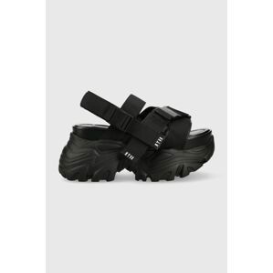 Sandály Steve Madden Voltz dámské, černá barva, na platformě, SM11002476