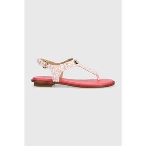 Sandály MICHAEL Michael Kors MK dámské, růžová barva, 40R5MKFA1B